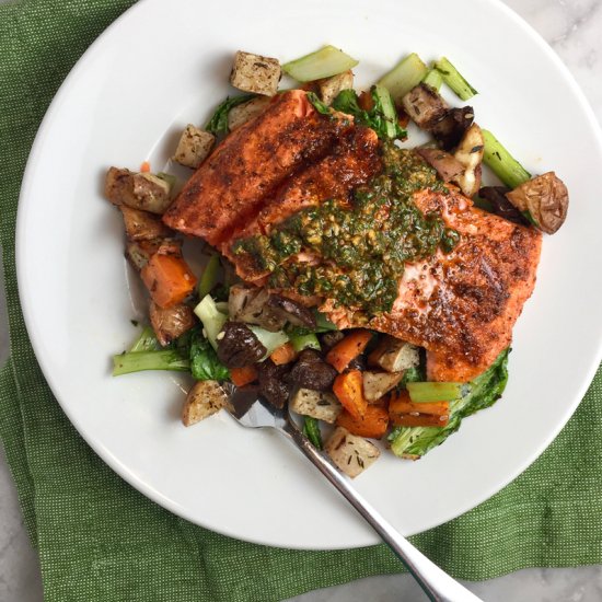 Charmoula-Spiced Salmon