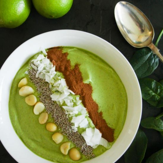 How To Make A Green Keto Smoothie Bowl