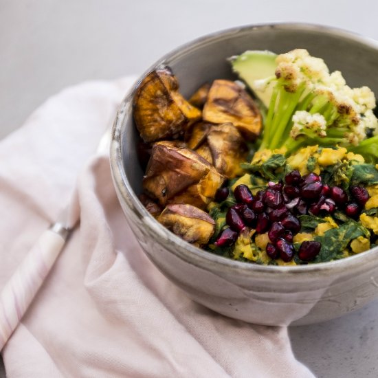 The Best Chickpea Buddha Bowl