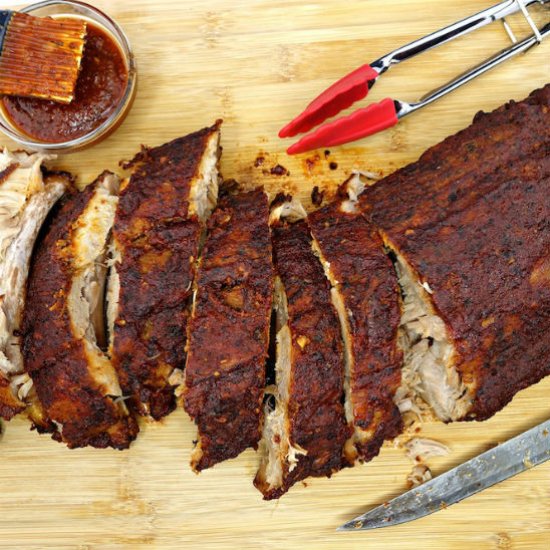 Fall Off the Bone BBQ Paleo Ribs