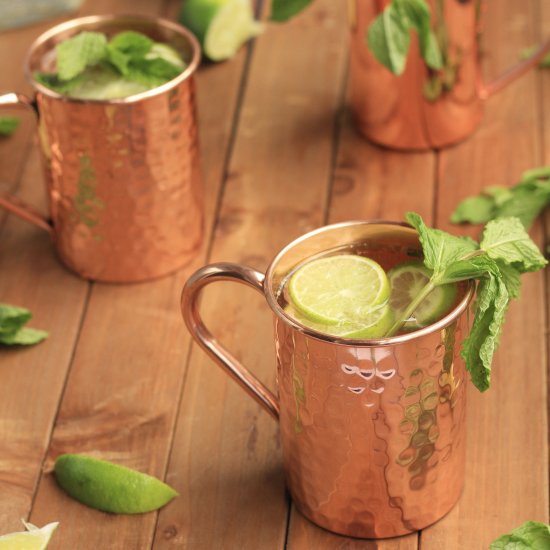 Lime & Gin Moscow Mules