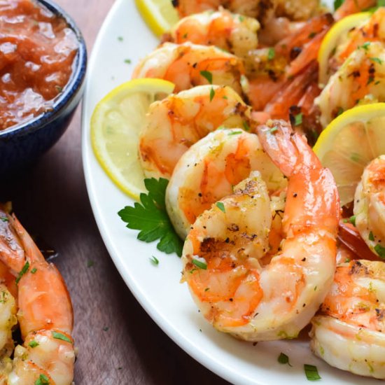 Grilled Shrimp Cocktail