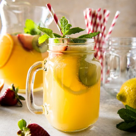 Orange Lemonade Twist Punch