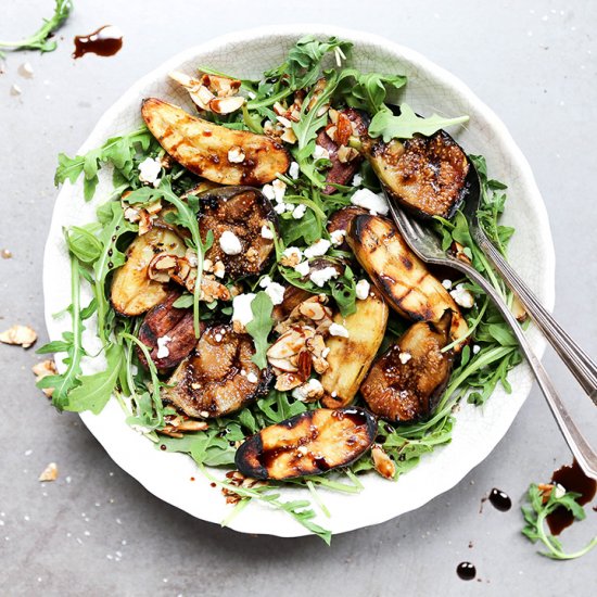 Grilled Potato and Fig Salad