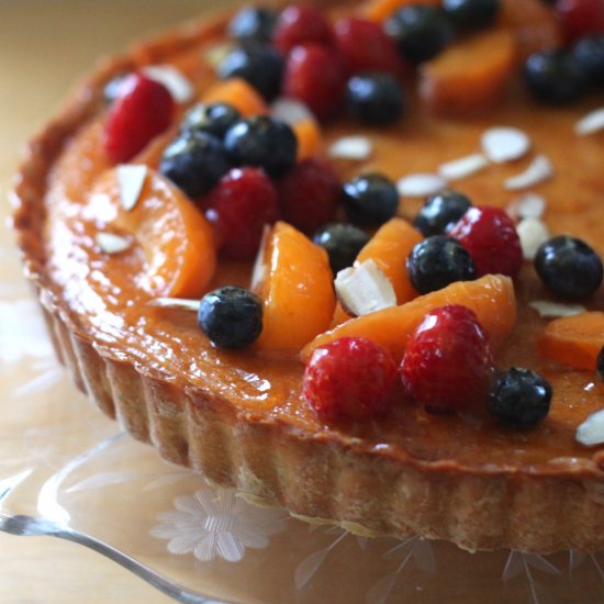 Stone Fruit & Frangipane Tart