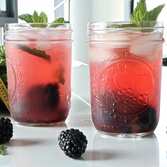 Blackberry Bourbon Lemonade