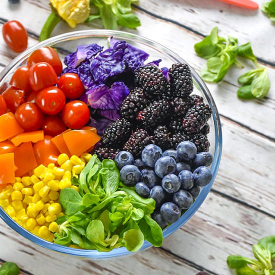 Summer Party Rainbow Salad