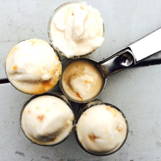 No-Churn Salted Caramel Ice Cream