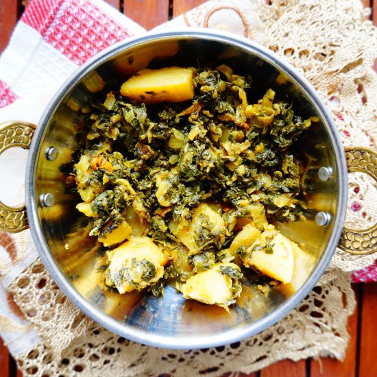 Punjabi Aloo Methi