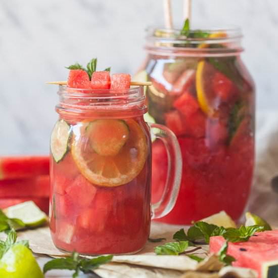 Cucumber Watermelon Lemonade