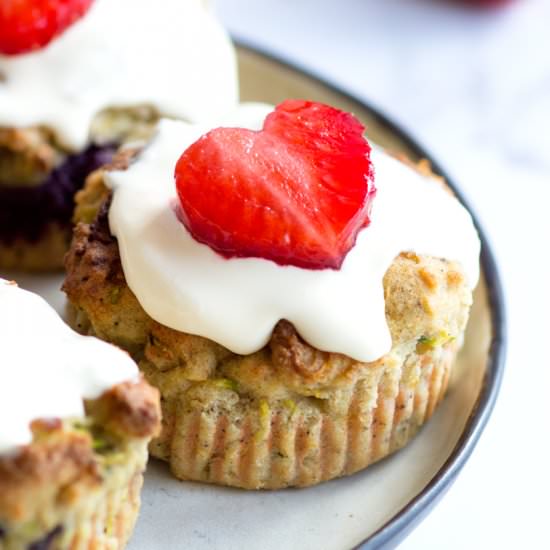 BLUEBERRY & COURGETTE SCONES