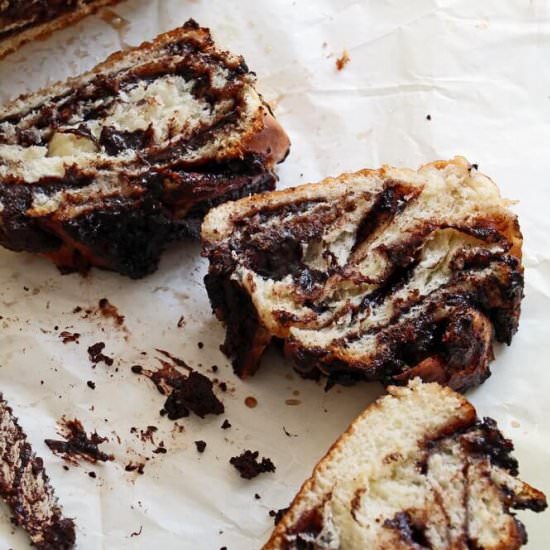 CHOCOLATE KRANTZ BABKA CAKES