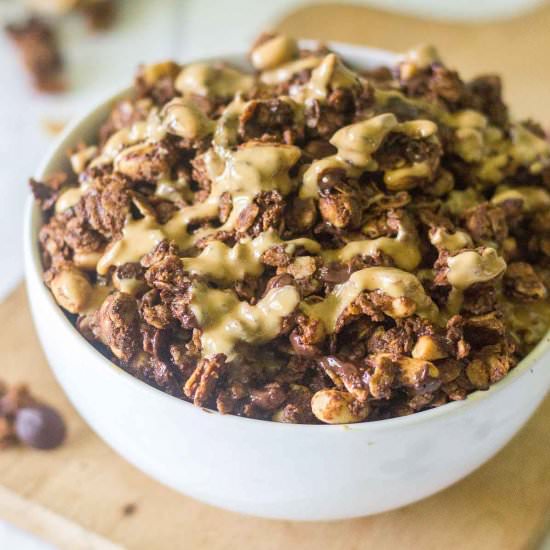 Chocolate PB Protein Granola