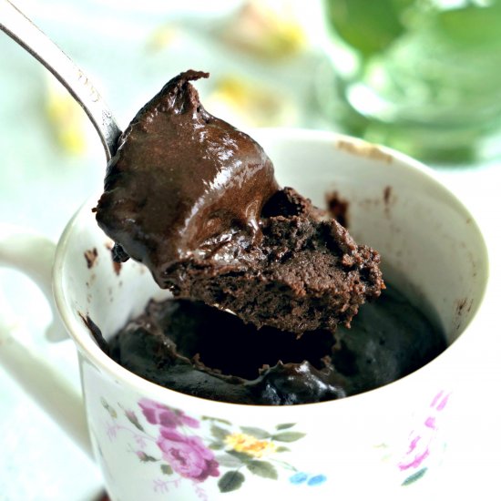 1 Min 3 Ingredients Choco Mug Cake