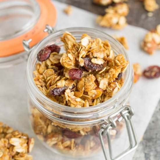 Dried Cherry Almond Granola Cluster