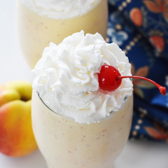 Peachy Peach Milkshake