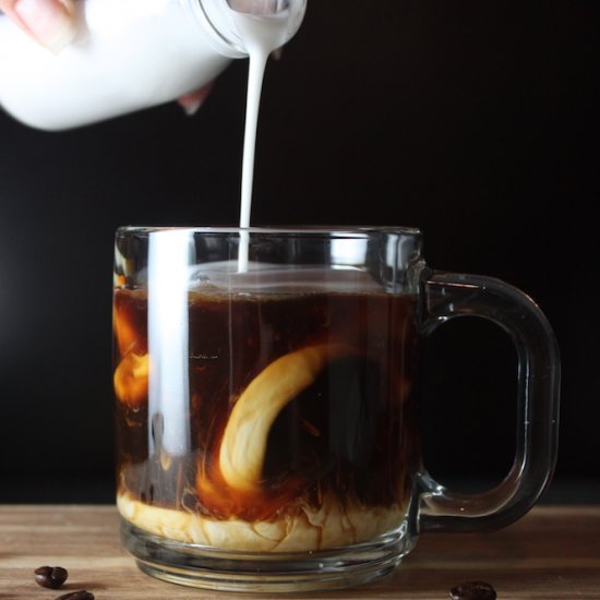 Coconut Maple Cold Brew Coffee