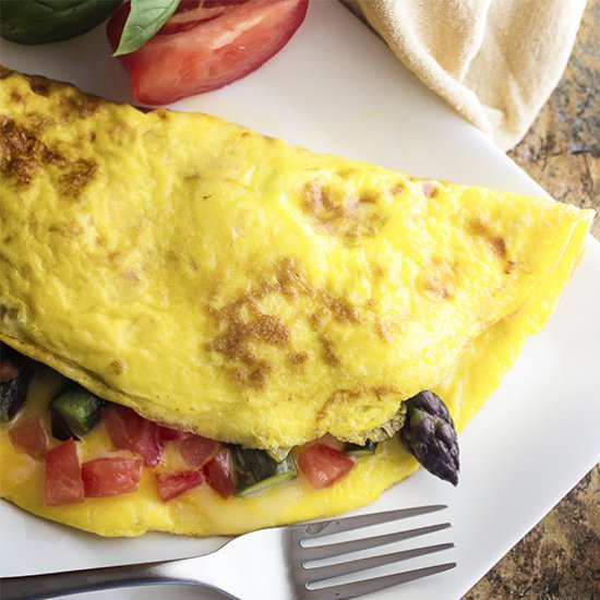 Asparagus Omelette