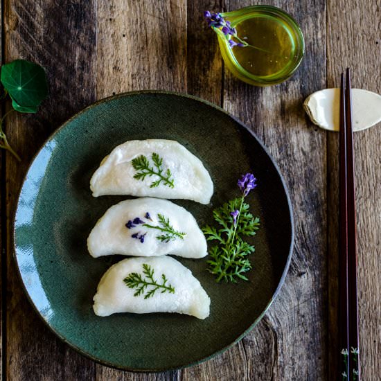 Korean Sweet Rice Cake Dumpling