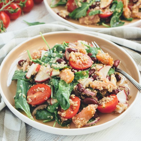 Smoked Salmon and Quinoa Salad