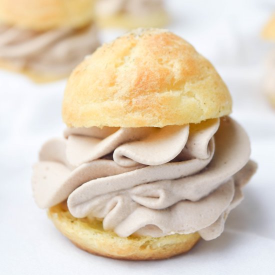 Lavender Cream Puffs