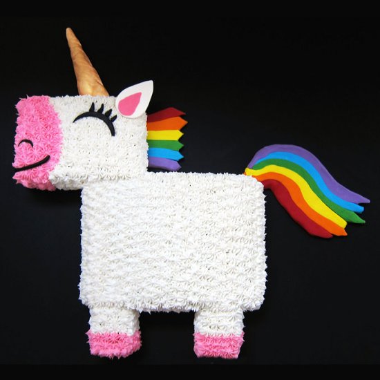 Rainbow Unicorn Cake