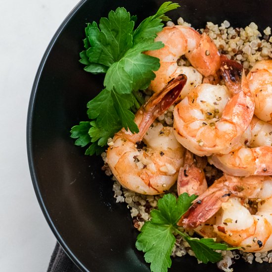 Roasted Mediterranean Shrimp