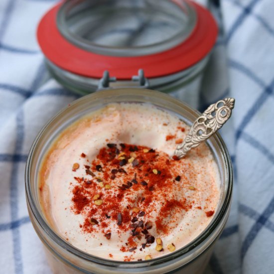 Smoky and spicy mayonnaise