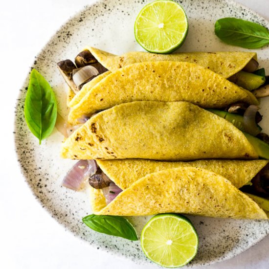 Sheet Pan Portobello Tacos