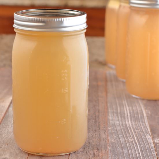 Liquid Gold – 1 Hour Chicken Stock