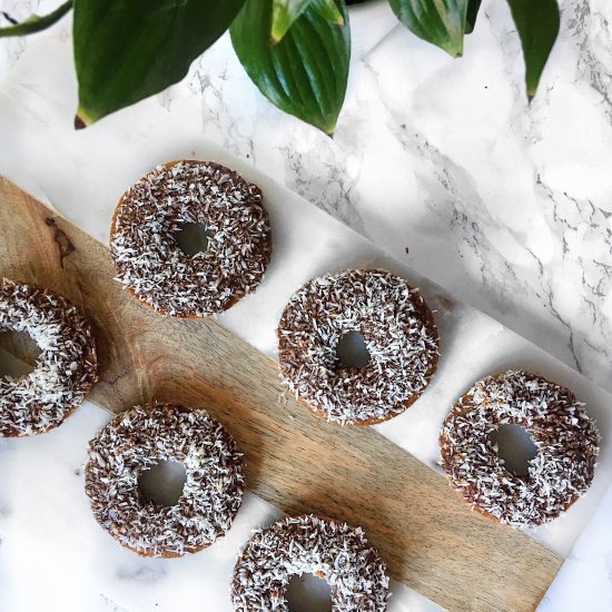 Coconut Flour Baked Doughnuts