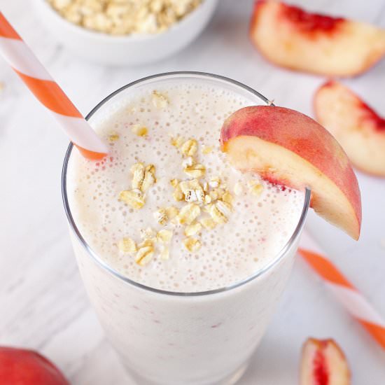 Peach Pie Smoothie [Vegan / GF]