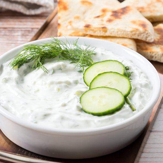 Tzatziki (Cucumber Yogurt Dip)