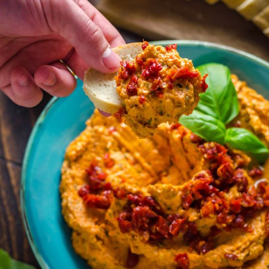 Sun Dried Tomato Basil Dip