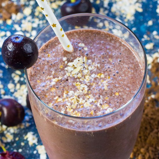 Chocolate Cherry Smoothie