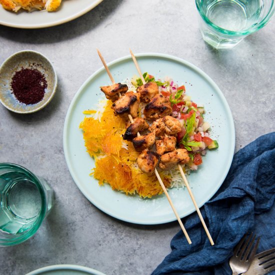 Smokey Spiced Chicken Kebabs