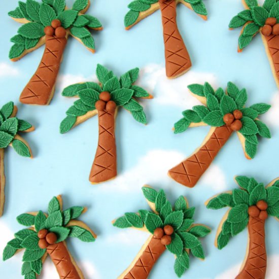 Palm Tree Cookies