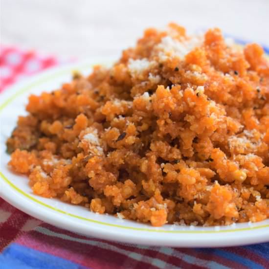 Idli Chutney Pudi Crumble