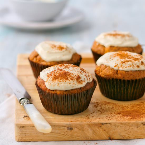 Date, Carrot, and Apple Muffins