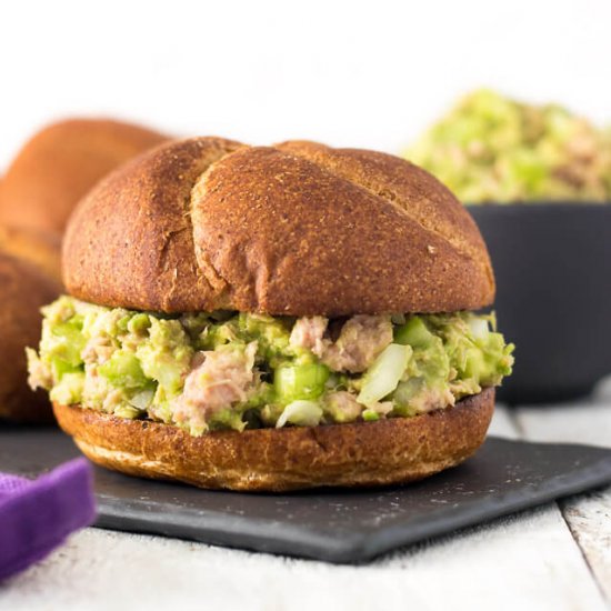 Avocado Tuna Salad – Mayo Free