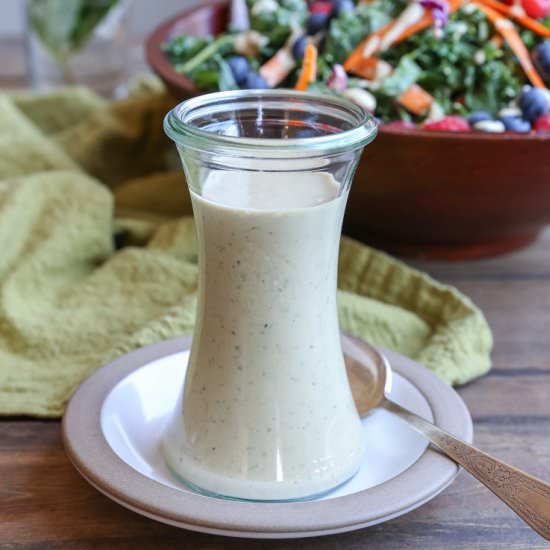 Vegan Buttermilk Salad Dressing