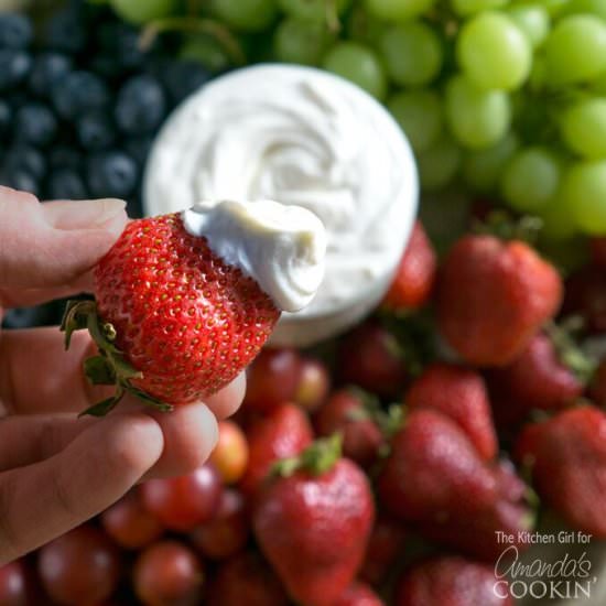 Cream Cheese Fruit Dip