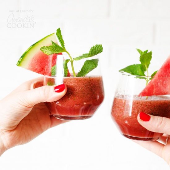 Mint Watermelon Smoothie