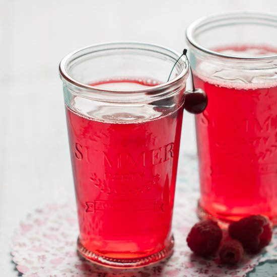 Cherry Raspberry Kompot