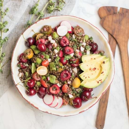 Farmer’s Market Lentil Salad