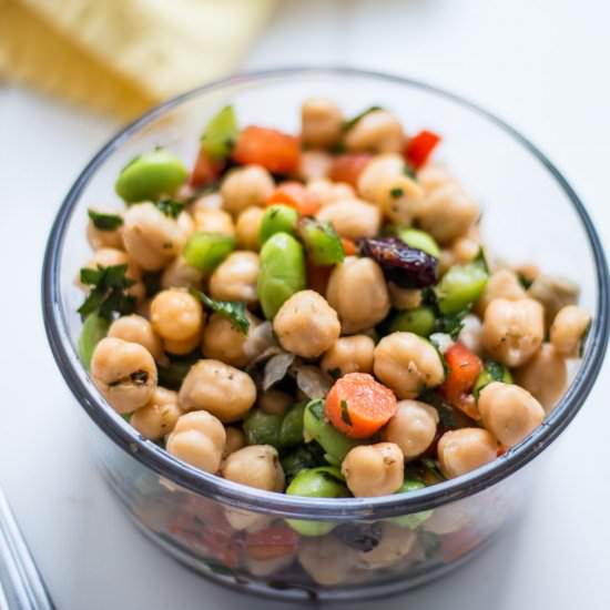 Easy Chickpea Salad