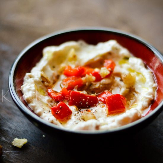 Roasted Garlic Labneh