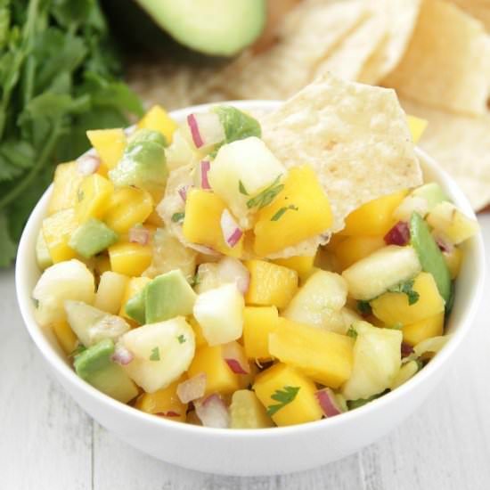 Pineapple Mango Salsa