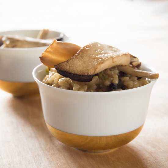 Mushroom Risotto with Tarragon