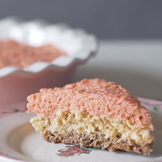 Neapolitan Rice Crispy Treats